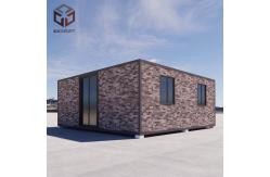 China Graphene EPS Foldable 20ft Container Collapsible House Cabin Earthquake Resistant supplier