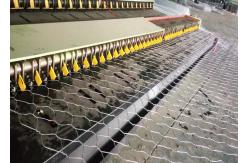 China 4000mm Mesh Straightening Machine With 3 Rollers supplier
