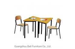 China Customized Study Tables And Chairs Unfolded 2200L*600W*700Hmm supplier