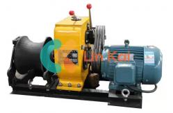 China High Speed RPM Electric Capstan Winch Driven By Belt supplier