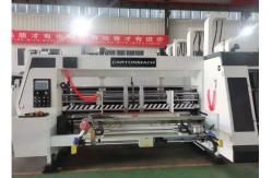 China Pizza Vegetable Fruit Corrugated Carton Box Machine Flexo Printer supplier