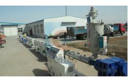 China HDPE / LDPE Drainage Pipe Plastic Extrusion Machine , Water Plastic Pipe Extruder supplier
