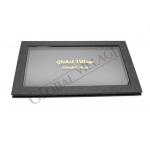 Acrylic Window Paper Makeup Palette 175m Magnetic Length Empty Cosmetic Packaging for sale