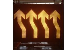 China Asynchronous Motorway VMS Signs EN12966 LED Traffic Warning Boards supplier