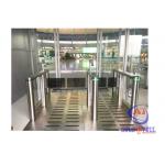 Automatic Access Control System face recognition temperature indicator turnstile for sale