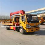 5 Tons Road Rescue Trailer With 5tons Crane   Wrecker With Crane