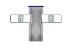 China RS485 LED Indicator 900mm Lane SS304 Swing Arm Barrier supplier
