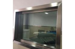 China 2.5kg/M2 Rectangular Lead Glass Radiation Shielding With >90% Transmittance supplier