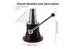 China Round Oval Bangle Ring Stretcher Reducer Tool 11kg For Jewelry supplier