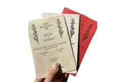 China Embedded Wedding Card Seed Paper A4 A5 Seed Paper Customized supplier