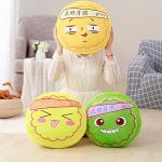 Cotton Material Plush Toy Pillow Smooth Feeling Printing Logo 20 / 40CM