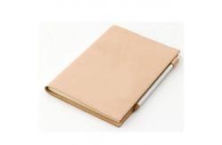 China N310 Personalised Leather Notebook Vintage Leather Cover Diary A5 A6 supplier