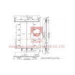 Fire-Proof Two Panels Centre Opening Door For Elevator Lift
