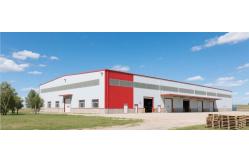 China Eco-Friendly Spacious Prefab Warehouse Building Weather-Resistant supplier