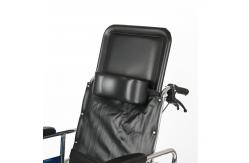 China Exquisite Aluminum Manual Wheelchair With U Shape Commode Seat supplier