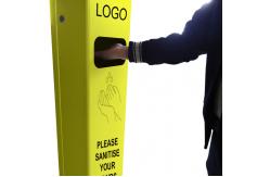China 5L Automatic Hand Sanitizer Soap Dispenser Free Standing Disinfection Hand Washing supplier