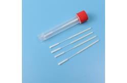 China 10cm Individual Wrapped ABS Stick Nasal Sample Collection VTM Test Kit supplier