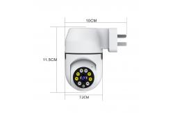 China Durable Spherical CCTV Camera 360 Rotation , Night Vision HD 1080P WiFi Camera supplier