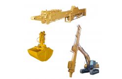 China Telescopic Excavator With Clamshell Bucket With Teeth For Grabbing supplier