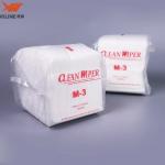 25cm * 25cm Non-woven Fabric Viscose Polyester M3 Cleanroom Wiper Cleaning Paper for sale