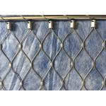 Nonflammable Balustrade Safety Netting Stainless Steel Decorative Effect Vivid