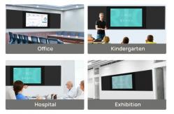 China Interactive Smart Digital Blackboard IFP 86 Inch Screen Touch Blackboard supplier