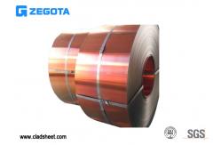China Multipurpose Copper Clad Steel Sheet For Electronic Connector supplier