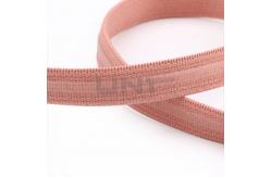 China Nude Garments Accessories Polyester Silicone Drip Elastic Tape supplier