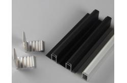 China Black Anodized Aluminum Solar Panel Frame 6063-T5 Aluminum Extrusion Profiles supplier