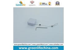 China White Mini Square Secure Tools Good Display Security Tether Retractor supplier