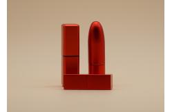 China Small Volume Red Lip Balm Tubes , Customized Lipstick Containers supplier