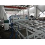 Conical Twin Screw Plastic Extruder , WPC Board Production Line for sale