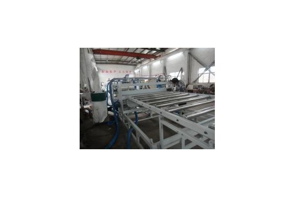 Conical Twin Screw Plastic Extruder , WPC Board Production Line