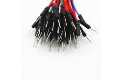 China Diameter 0.6mm Pin Male To Male Breadboard Jumper Wires ROHS Certificated supplier
