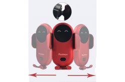 China QI 10W Phone Stand Wireless Charger Gravity Auto Clamping For Car supplier