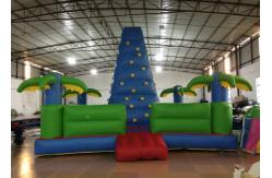 China Durable Inflatable Rock Climbing Wall Trees Digital Printing 7 X 7m Safe Nontoxic supplier
