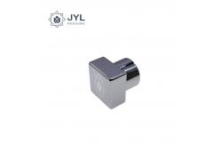 China Zamac Perfume bottle Cap Square Shape Public Mold Recyclable Material supplier
