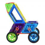 DIY Toys Magnetic Tiles With Wheels Storlle Shaped Accessories Building Blocks for sale