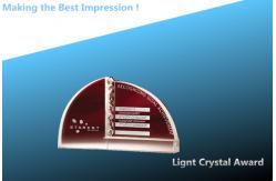 China optic crystal merit award/crystal book award/crystal book trophy/crystal award supplier