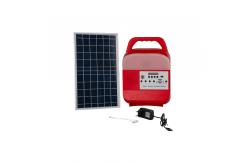 China ABS 8Hrs To 10Hrs 5W Solar Powered LED Lights With Radio supplier