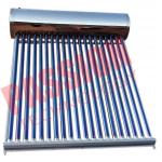 304 Stainless Steel Thermal Solar Water Heater Residential With Feeding Tank for sale