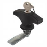 MEIGU MS325 T Handle Lock Plastic handle Cabinet Door Rock Hardware Room Lock Zinc Alloy Latch for sale