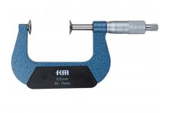 China 50-75mm Disk Micrometers in Industrial Applications with High Precision and Lock Device supplier