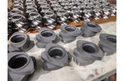 China OEM Special Screw Elements Design for JSW Twin Screw Extruder supplier
