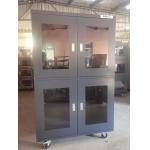 1%-60%RH Humidity Control Range Intelligent Nitrogen Cabinet with LED Control Screen and Black Color for sale
