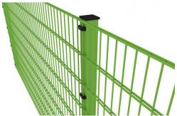 China Green PVC Coated Double Wire Welded Fence & Galvanized Welded Wire Mesh supplier