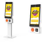 Android OS 21.5 Inch Payment Machine Catering Self Ordering Kiosk For Restaurant for sale