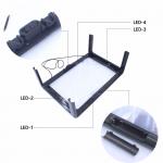 3X Desk Folding Magnifying Glass  for Reading Sewing Knitting for sale