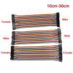 1.25mm 40PIN Flat Rainbow Ribbon Cable Dupont Line Breadboard GPIO Cables