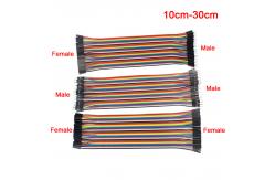 China 1.25mm 40PIN Flat Rainbow Ribbon Cable Dupont Line Breadboard GPIO Cables supplier